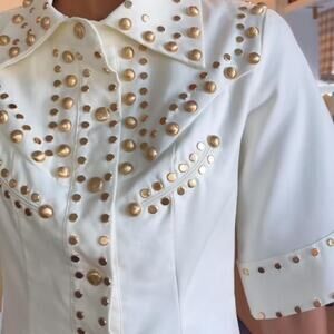 Cream dress from cult gaia